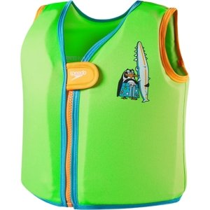 Speedo Learn to Swim Character Printed Float Vest - chima azure blue/fluro green 1-2