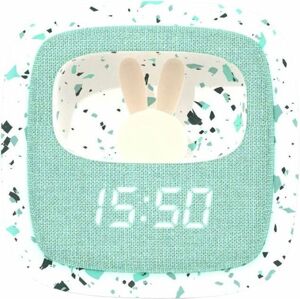 MOB Billy Clock and light - Terrazzo Menthe ? l’eau - LIMITED EDITION