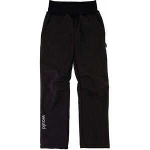 Wouki Jarní softshellové kalhoty Dun - black 104