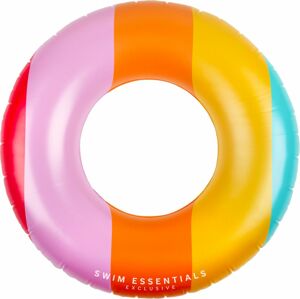 Swim Essentials Dětský nafukovací kruh 90 cm - Rainbow