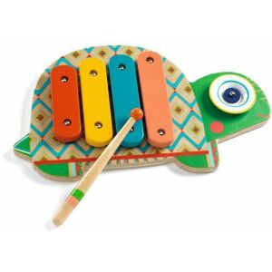 Hudební hračka Djeco - Cimbál a xylofón Želva