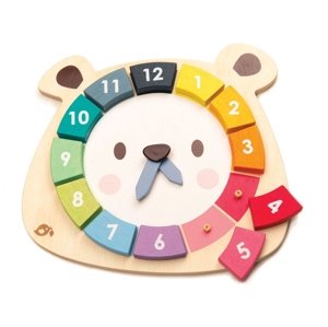 Tender Leaf Bear Colour's Clock