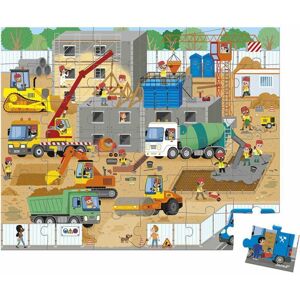 Janod Puzzle construction site - 36 pcs