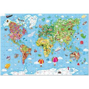 Janod World giant puzzle - 300 pcs