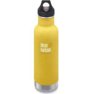 Klean Kanteen Insulated Classic w/Loop Cap - lemon curry 592 ml