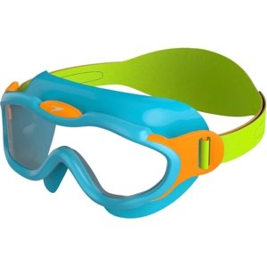 Speedo Biofuse Mask Infant - azure blue/fluo green/fluo orange/clear