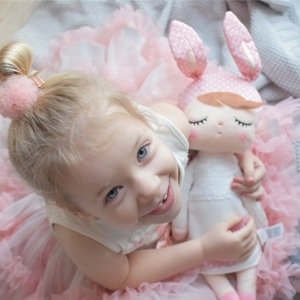 Metoo Spící panenka Angela bílá 42 cm