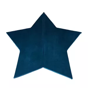 Misioo Dětská variabilní podložka na hraní star námořnická modrá 160 cm