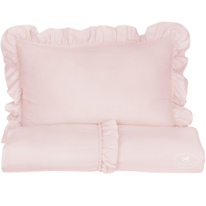 Cotton & Sweets Boho povlečení Junior pudrově růžová 100×135 cm