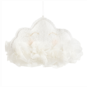 Cotton & Sweets Závěsná dekorace obláček bílá 35x26x14cm