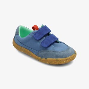 Barefoot chlapecké tenisky GROUNDIES AMSTERDAM BLUE, modrá - 26