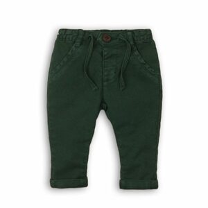 Kalhoty chlapecké, Minoti, ADVENTURE 4, zelená - 62/68 | 3-6m