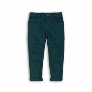 Kalhoty chlapecké s elastenem, Minoti, SKATE 5, zelená - 80/86 | 12-18m