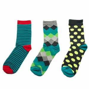 ponožky chlapecké, 3pack, Pidilidi, PD0123, kluk - 38-39