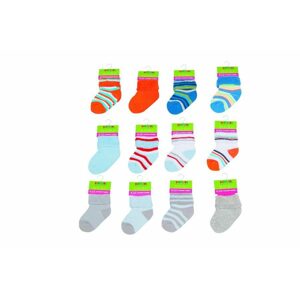 Kojenecké froté ponožky  (0 až 6m), Pidilidi, PD506, kluk - 0-6m | 0-6m