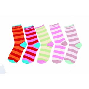 Dětské pruhované ponožky, Pidilidi, PD511, holka - 10-11