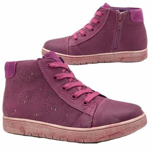boty dívčí celoroční, Bugga, B00138-06, fialová - 32