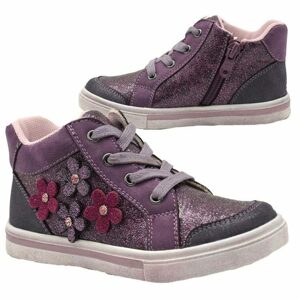 boty dívčí celoroční, Bugga, B00147-06, fialová - 25