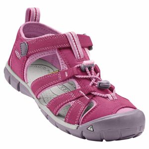 Dětské sandály SEACAMP, very berry/lilac chiffo, Keen, 1016440, růžová - 37