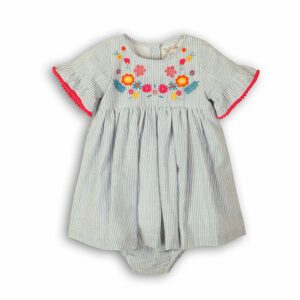 Šaty kojenecké s kalhotkami, Minoti, Parade 7, holka - 68/74 | 6-9m