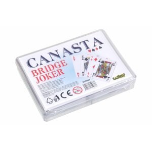 Karty Canasta - plast. krabička, Wiky, W202003