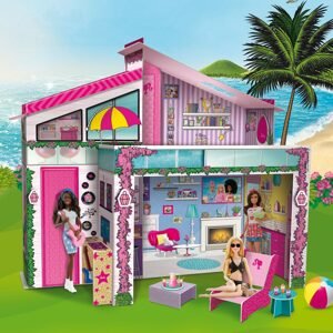 Lisciani domeček s panenkou Barbie, Lisciani, W009365