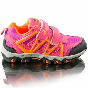 dívčí outdoorové softshellové boty AKONI, Bugga, B00163-03, růžová - 35