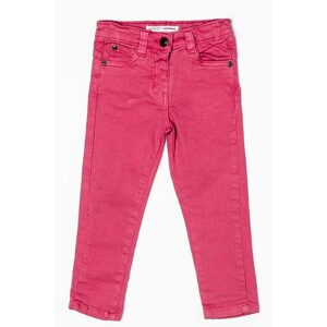 Kalhoty dívčí, Minoti, GLITTER 9, růžová - 98/104