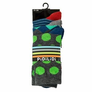 ponožky chlapecké - 3pack, Pidilidi, PD0129, Kluk - 35-37