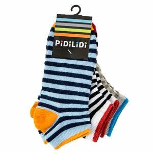 ponožky kotníkové chlapecké - 3pack, Pidilidi, PD0131, Kluk - 38-39