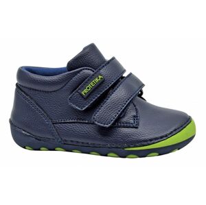 chlapecké celoroční boty Barefoot BERY, protetika, modrá - 22