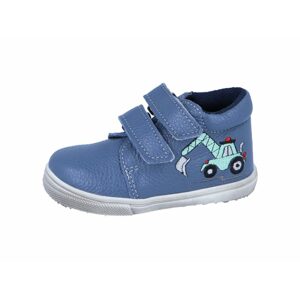 chlapecká celoroční obuv J022/M/V/bagr modrá, jonap, modrá - 22