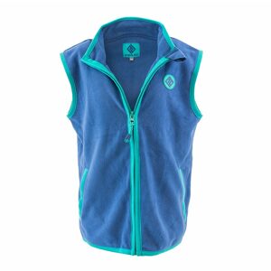 chlapecká vesta propínací fleezová, Pidilidi, PD1120-04, modrá - 104 | 4roky