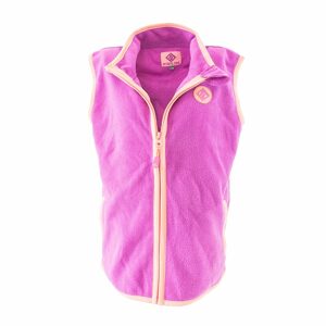 dívčí vesta propínací fleezová, Pidilidi, PD1120-03, růžová - 110