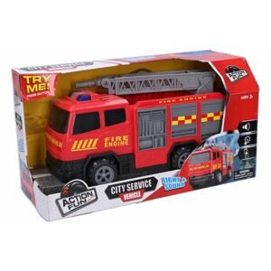 Auto hasiči na setrvačník s efekty 30 cm, Wiky Vehicles, W012417