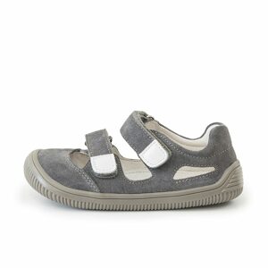 chlapecké sandály Barefoot MERYL GREY, Protetika, šedá - 20