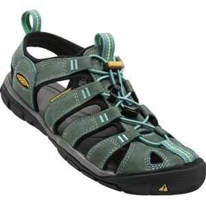 Sandály Clearwater CNX Leather W mineral blue/yellow, Keen, 1014371, modrá - 39