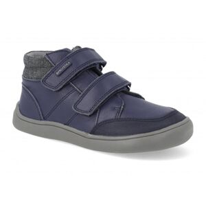 chlapecké celoroční boty Barefoot ATLAS NAVY, Protetika, modrá - 30