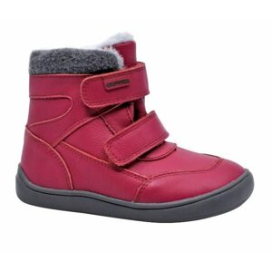 Dívčí zimní boty Barefoot TAMIRA FUXIA, Protetika, růžová - 21